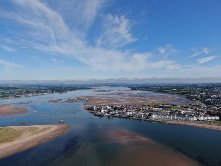 The Beach House-Devon- On The Beach- Sleeps 20 Villa Exmouth Bagian luar foto