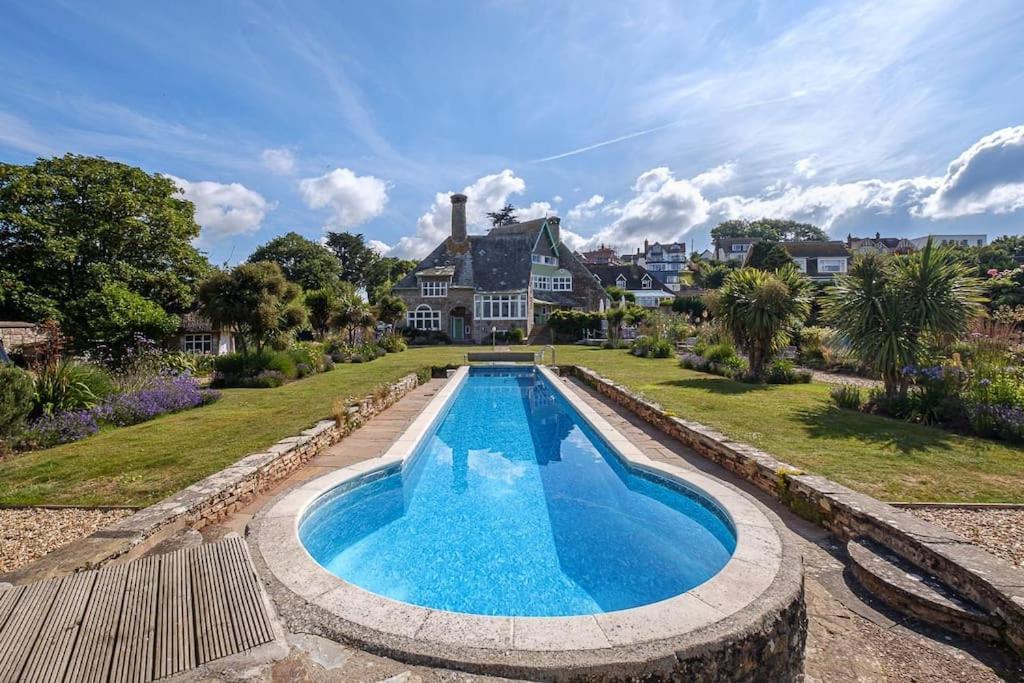 The Beach House-Devon- On The Beach- Sleeps 20 Villa Exmouth Bagian luar foto