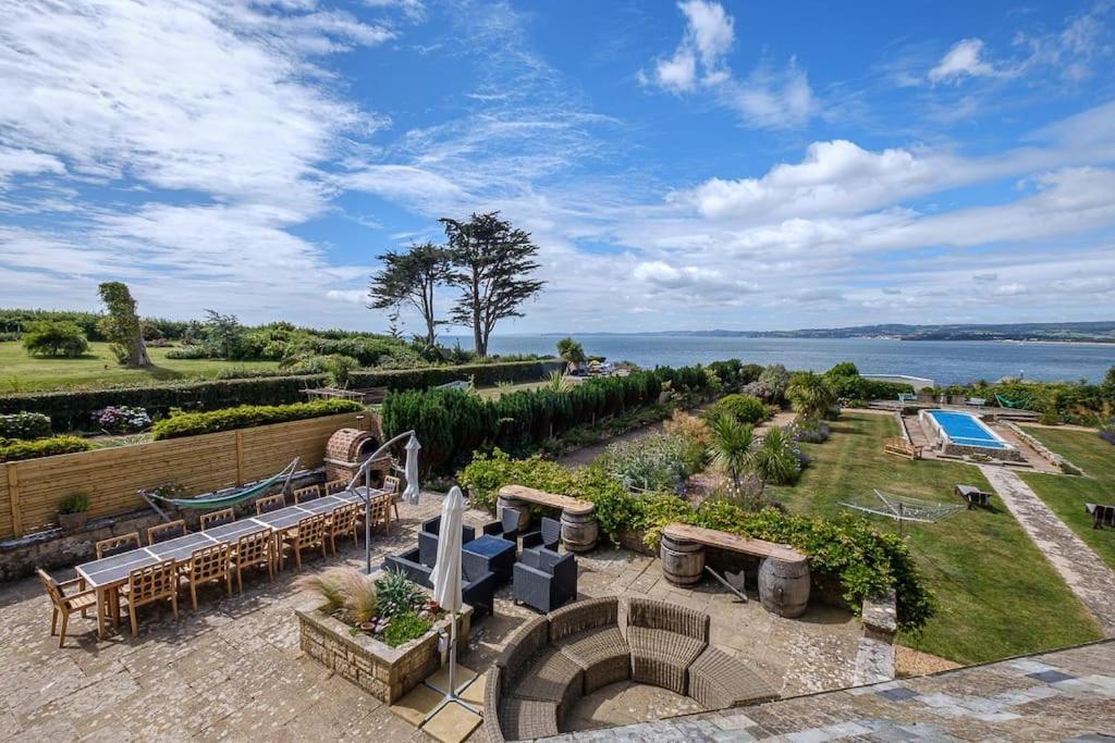 The Beach House-Devon- On The Beach- Sleeps 20 Villa Exmouth Bagian luar foto