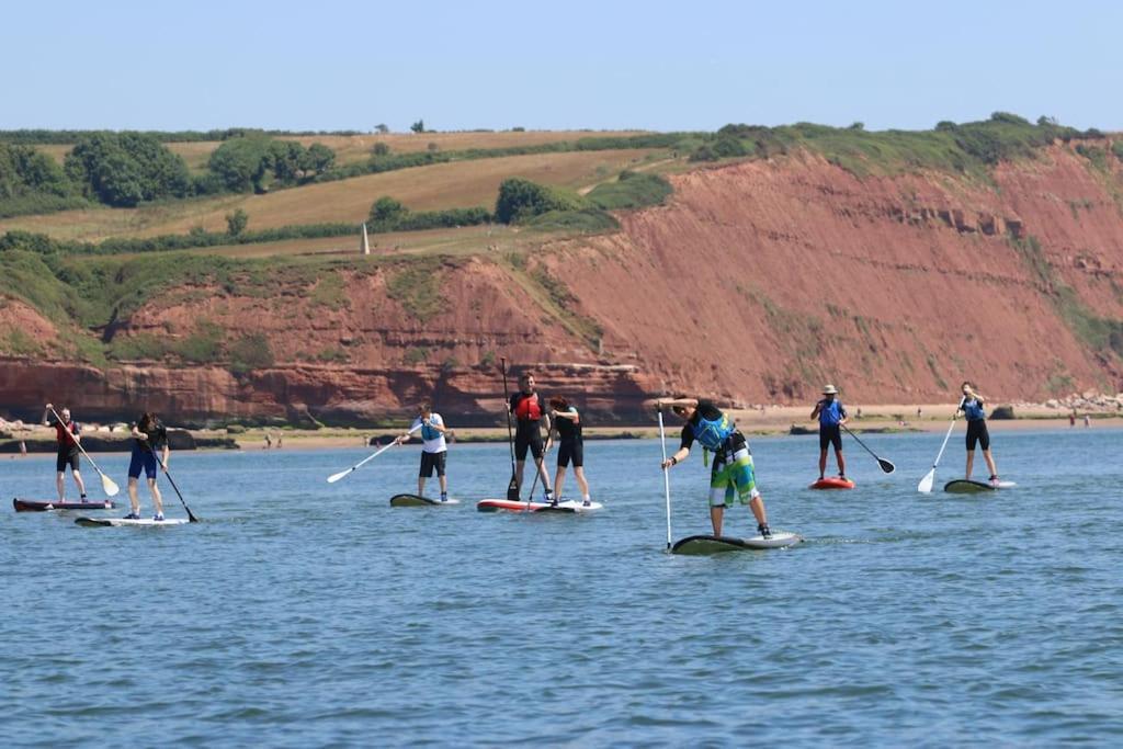 The Beach House-Devon- On The Beach- Sleeps 20 Villa Exmouth Bagian luar foto